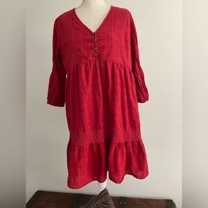 Knox Rose Vibrant Red Dress